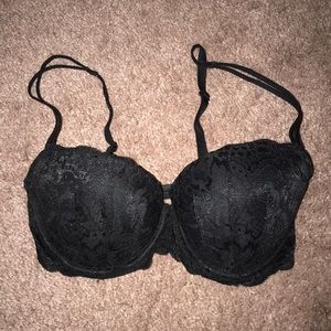 Black lace Victoria’s Secret PINK bra